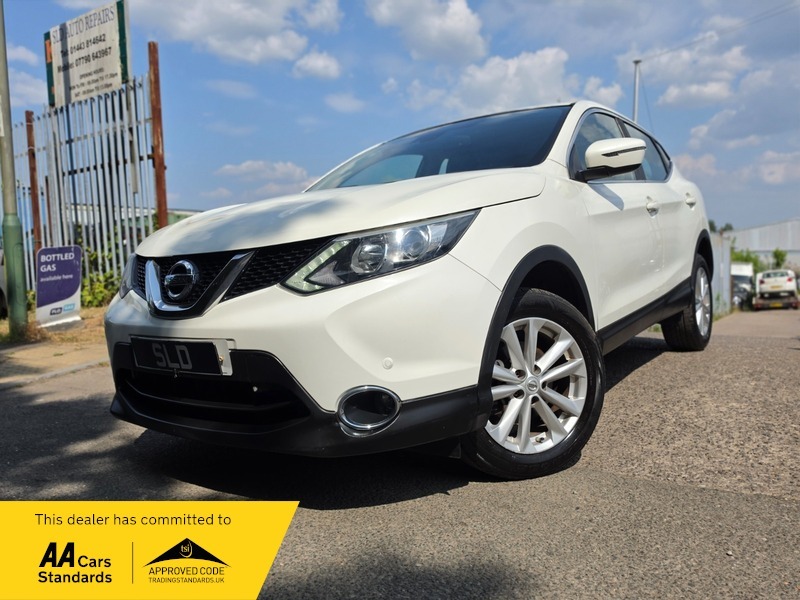 Nissan Qashqai Acenta Dig-t Smart Vision White