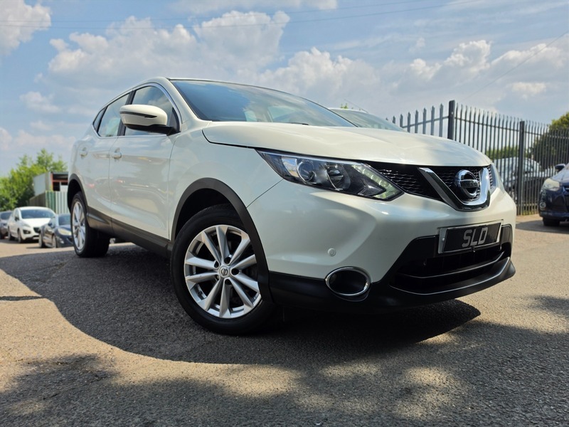 Nissan Qashqai Acenta Dig-t Smart Vision White #3