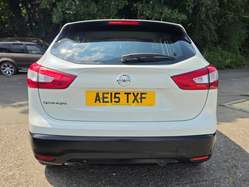 Nissan Qashqai Acenta Dig-t Smart Vision White #5