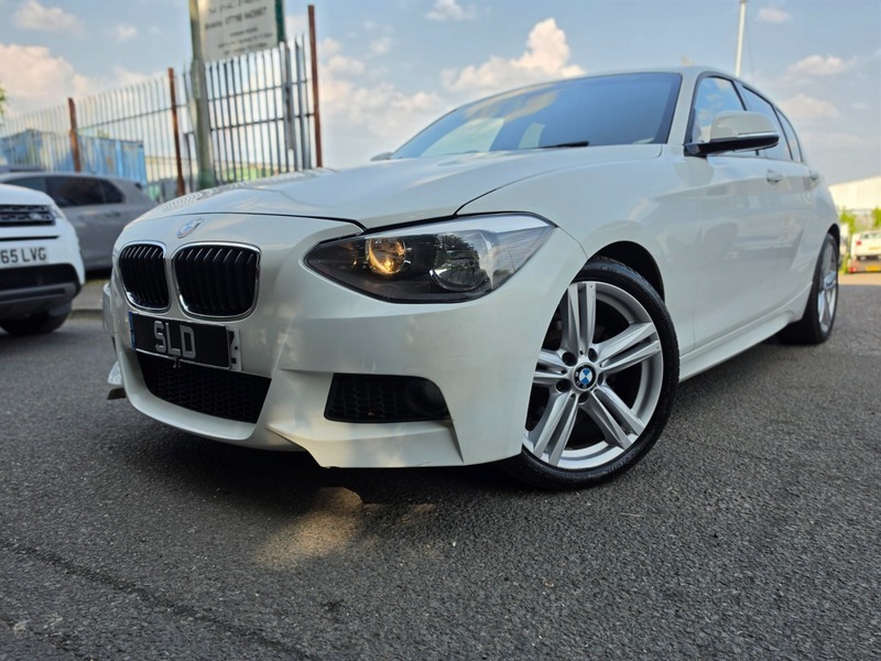 BMW 1 Series 116D M Sport GK63BYZ White #3