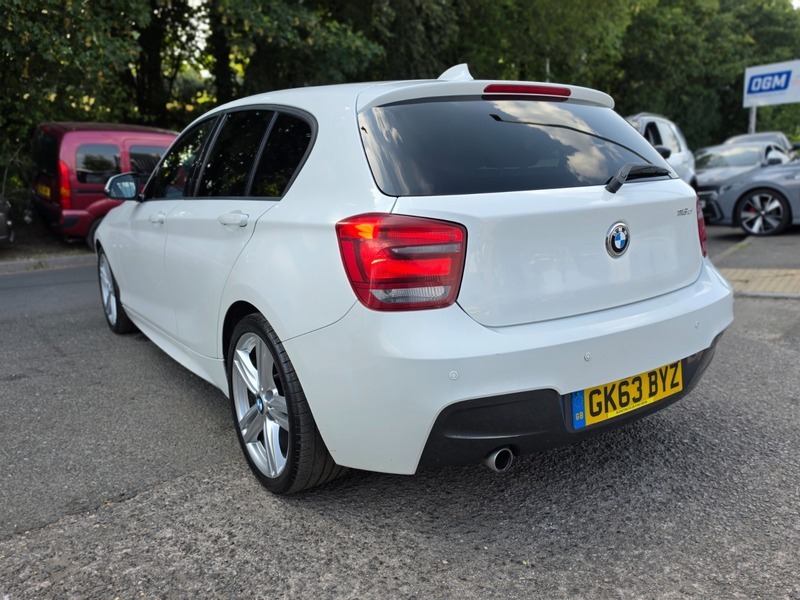BMW 1 Series 116D M Sport GK63BYZ White #4