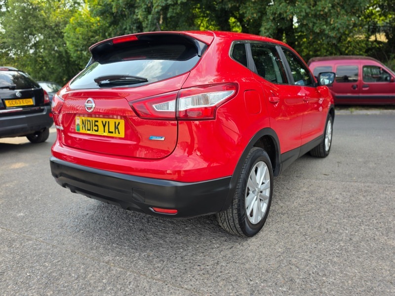 Nissan Qashqai Dci Acenta Red #3