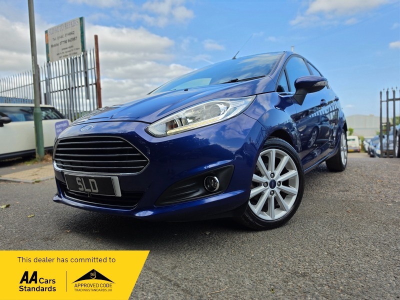 Ford Fiesta Titanium Tdci Blue