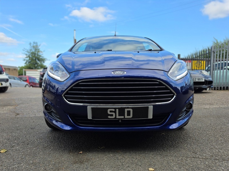 Ford Fiesta Titanium Tdci Blue #2
