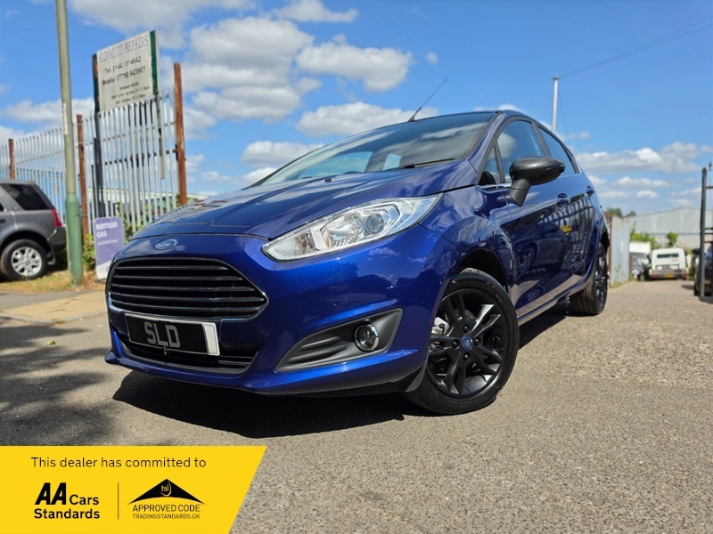 Ford Fiesta Zetec Blue