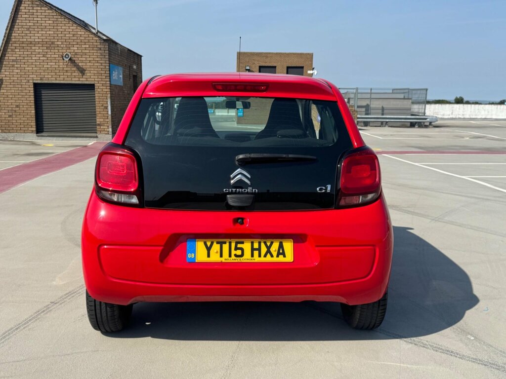 Citroen C1 1.0 Vti Touch Euro 5 Euro 5 YT15HXA Red #6