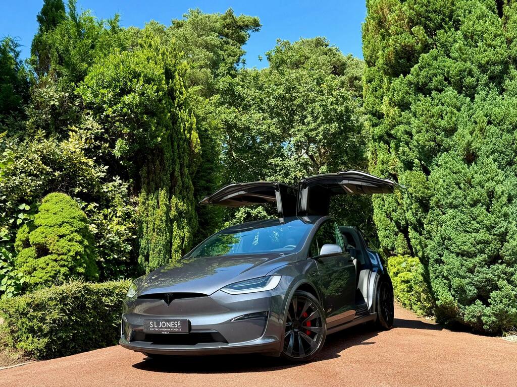 Tesla Model X Plaid Tri Motor Enhanced Hw4 Ryzen Chip Grey #5