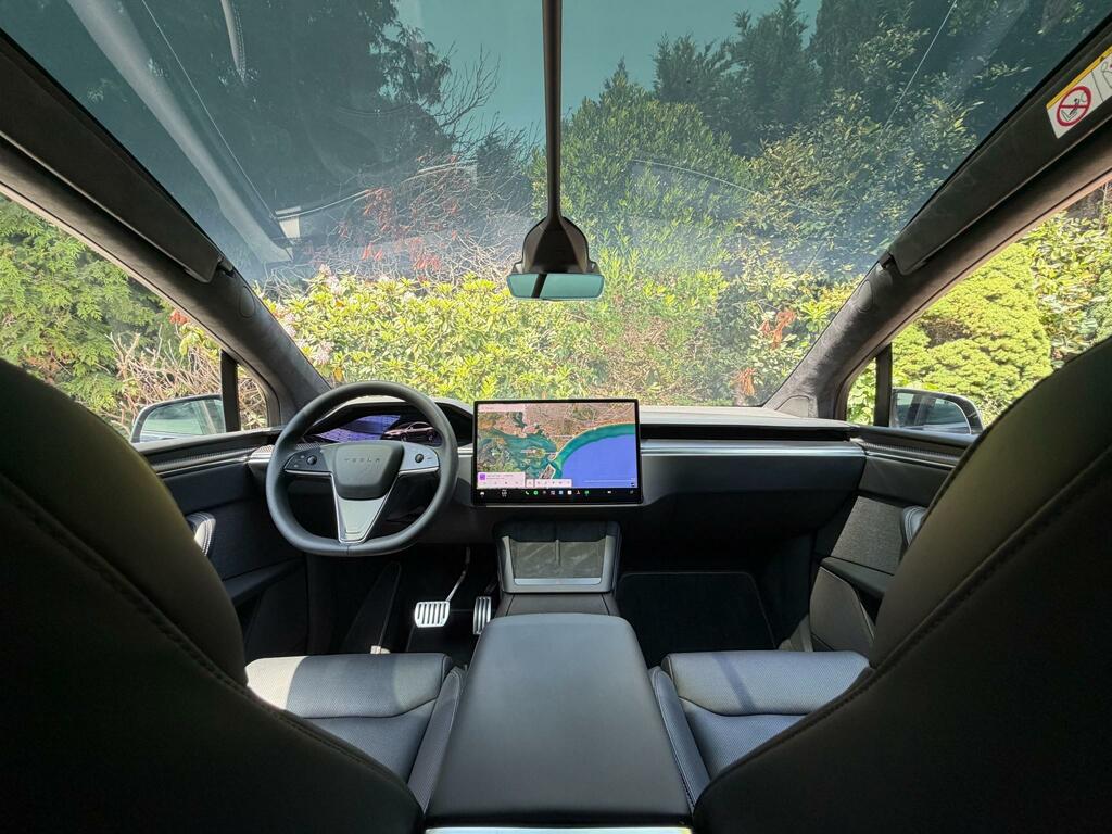 Tesla Model X Plaid Tri Motor Enhanced Hw4 Ryzen Chip Grey #6