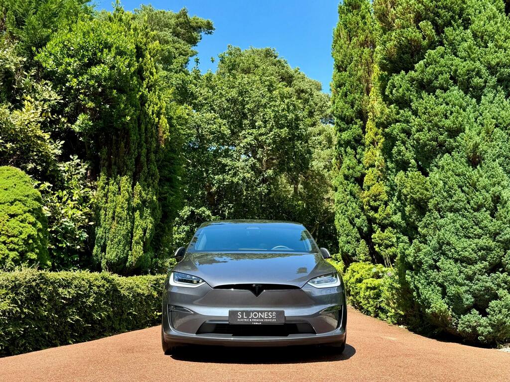 Tesla Model X Plaid Tri Motor Enhanced Hw4 Ryzen Chip Grey #3