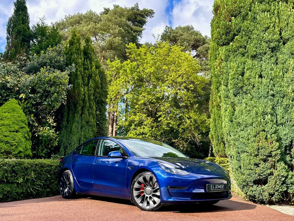 Tesla Model 3 Performance Ryzen Chip With Grok Ai Heat Blue