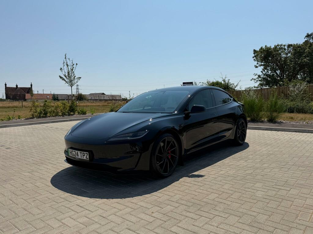Tesla Model 3 Performance Highland Edition Adaptive Su Black #2
