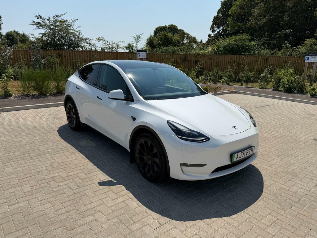 Tesla Model Y Long Range 20In Induction Wheels Premium AJ71PZH White #3