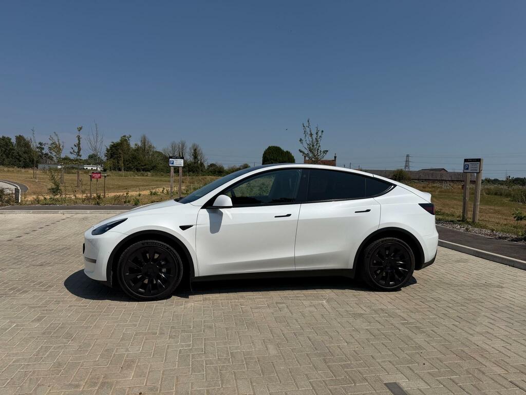 Tesla Model Y Long Range 20In Induction Wheels Premium AJ71PZH White #2