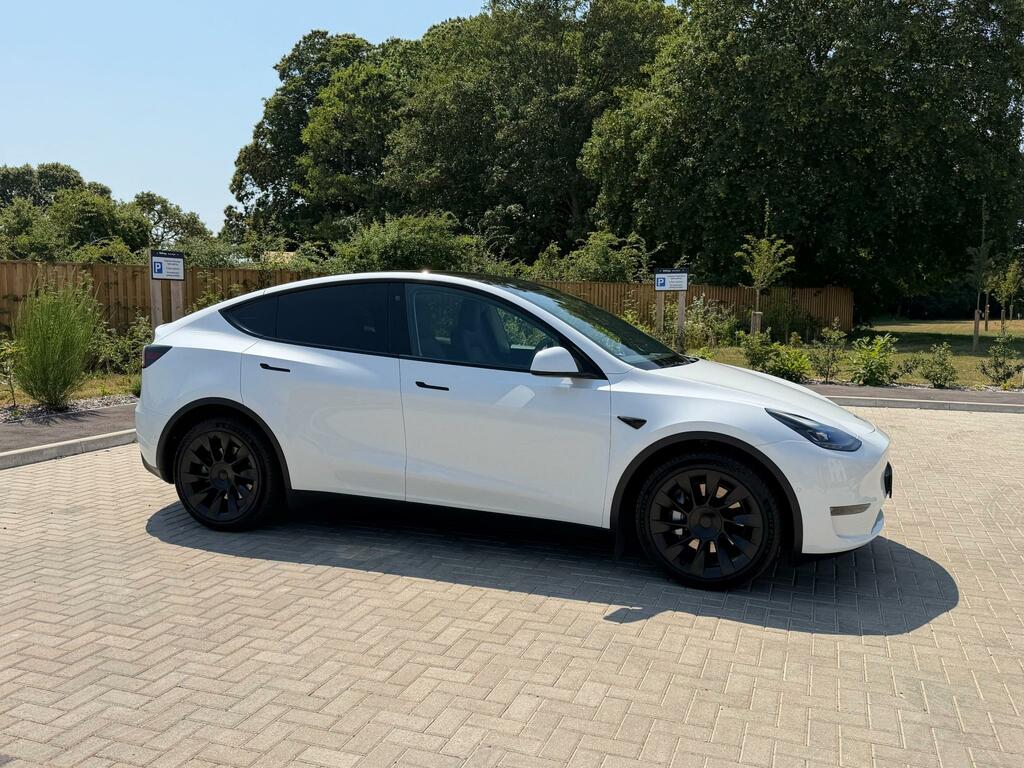 Tesla Model Y Long Range 20In Induction Wheels Premium AJ71PZH White #5