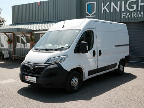 Vauxhall Movano L2h2 F3500 Prime White #6
