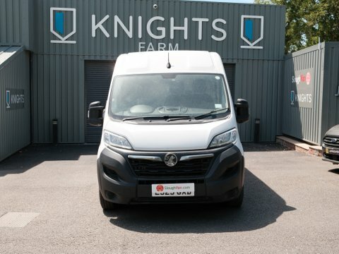 Vauxhall Movano L2h2 F3500 Prime White #4