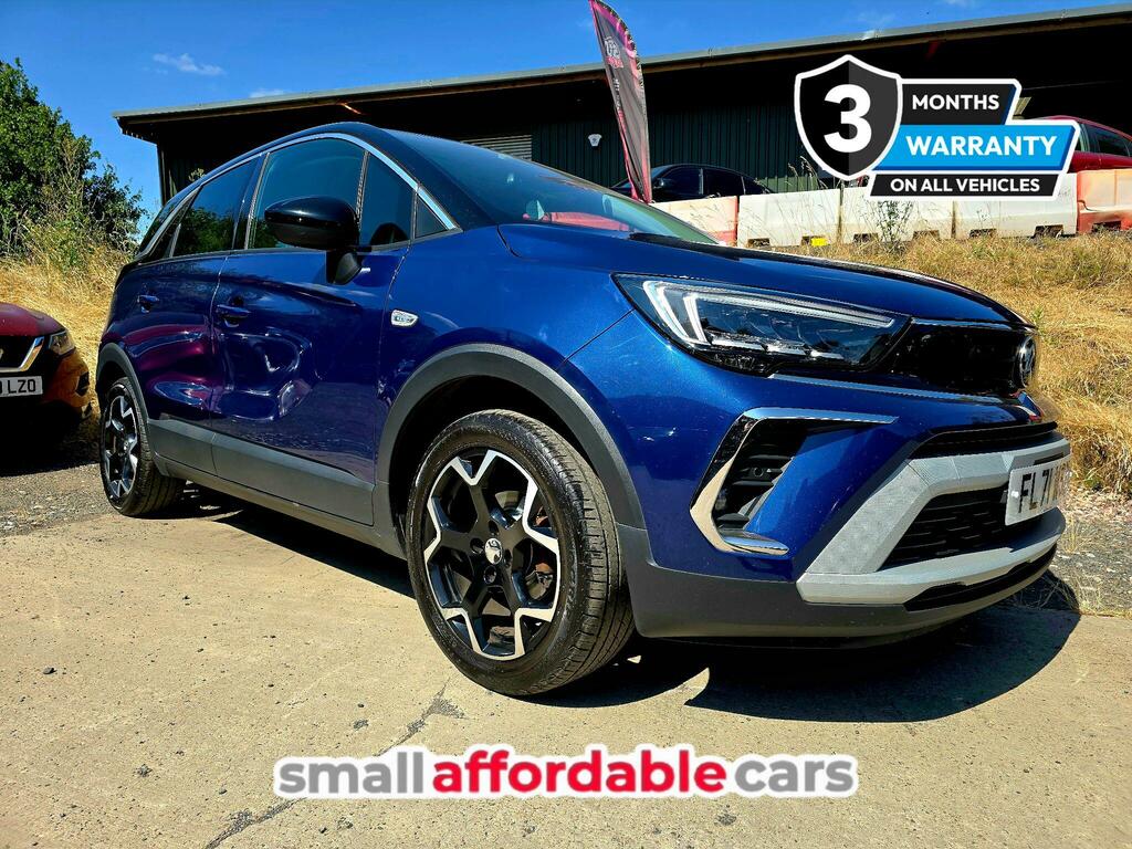Vauxhall Crossland 1.2 Elite Euro 6 Ss Blue