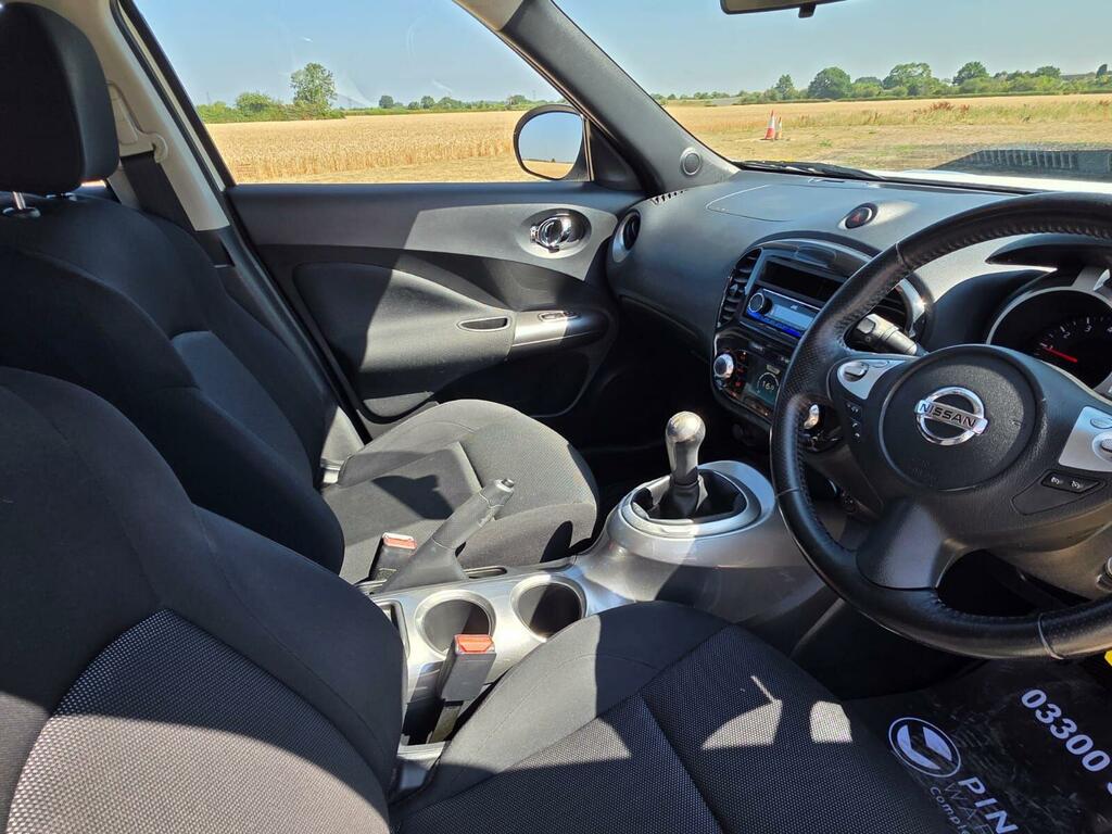 Nissan Juke 1.6 Acenta Euro 5 White #3