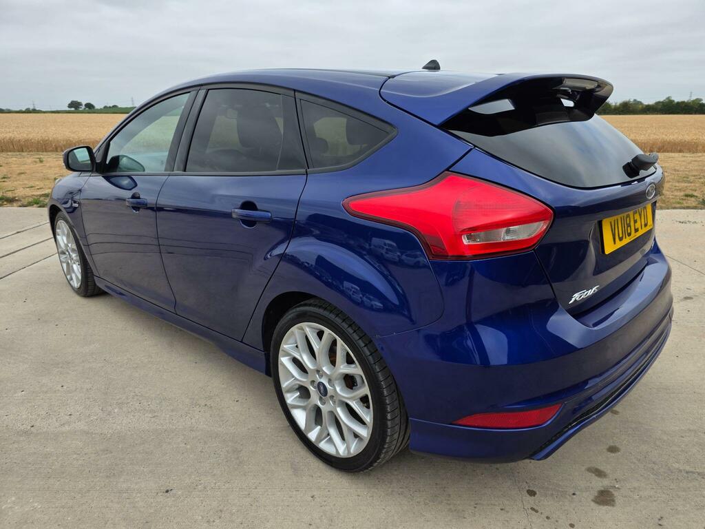 Ford Focus 1.0T Ecoboost St-line Euro 6 Ss VU18EYD Blue #6