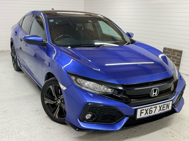 Honda Civic 1.5 Vtec Turbo Sport Plus Hatchback Man Blue