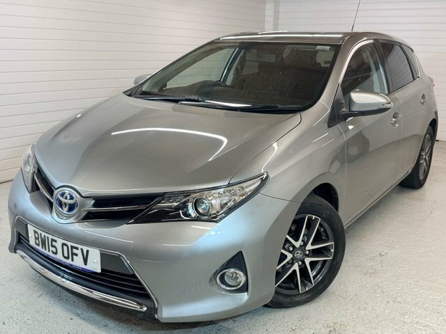 Toyota Auris 1.8 Vvt-h Icon Plus Hatchback Hybrid Cv Grey #2