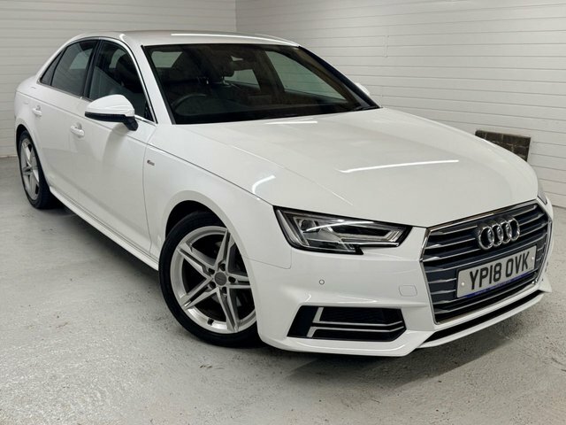 Audi A4 1.4 Tfsi S Line Saloon Euro 6 S White