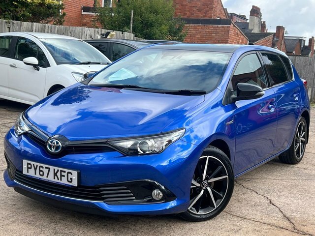 Toyota Auris 1.8 Vvt-h Design Hatchback Hybrid Cvt E Blue #4