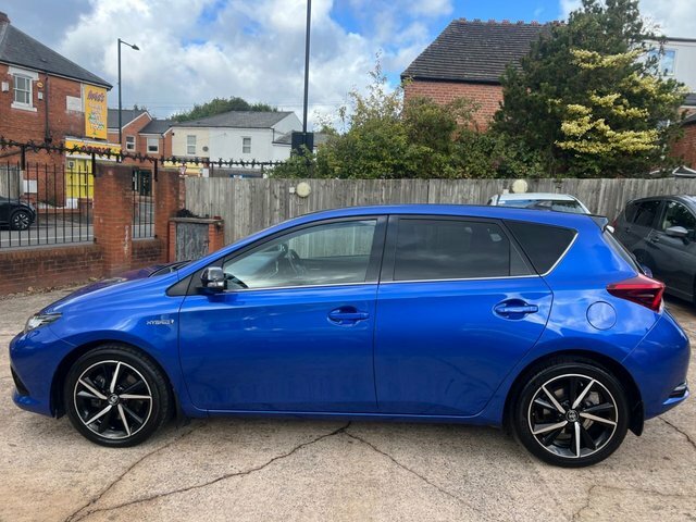 Toyota Auris 1.8 Vvt-h Design Hatchback Hybrid Cvt E Blue #2