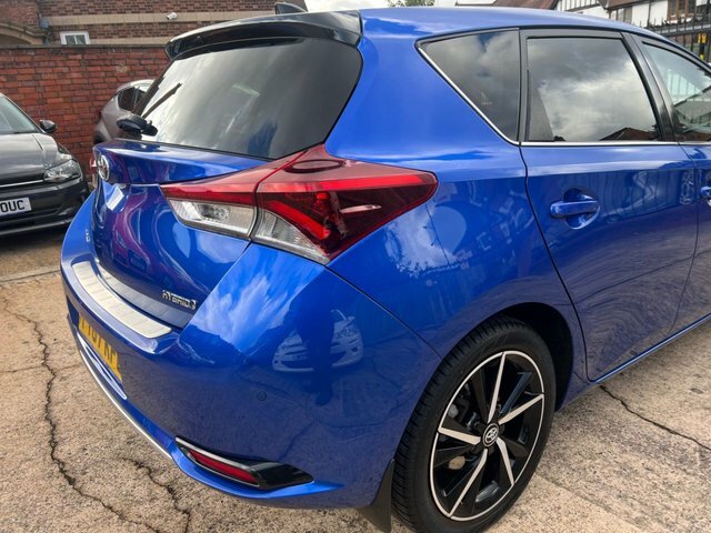 Toyota Auris 1.8 Vvt-h Design Hatchback Hybrid Cvt E Blue #6