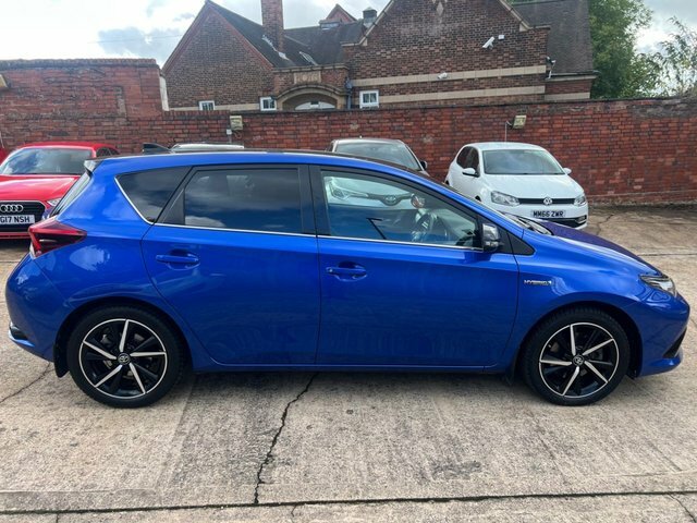 Toyota Auris 1.8 Vvt-h Design Hatchback Hybrid Cvt E Blue #3