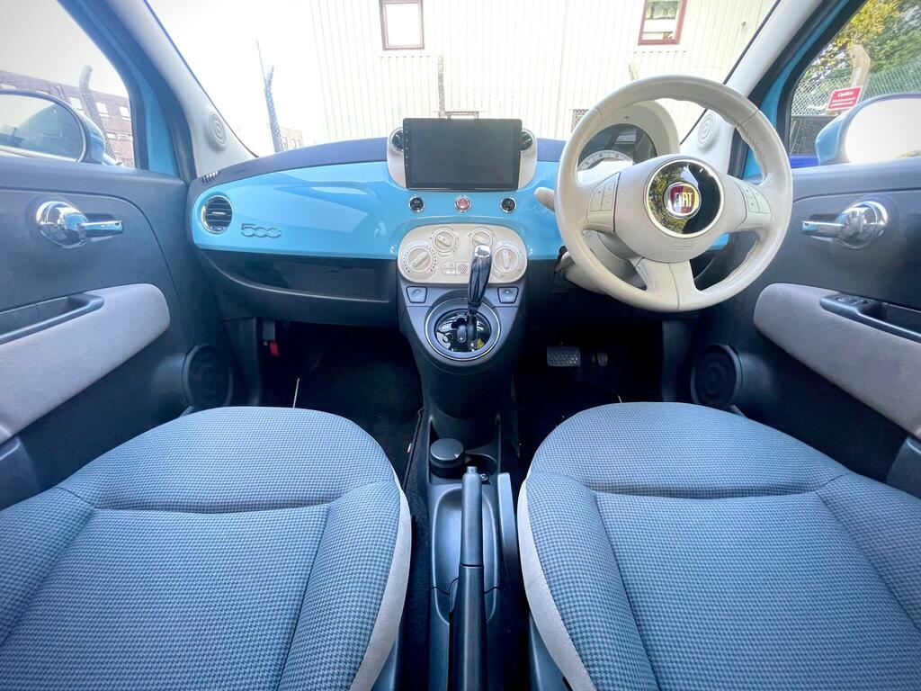 Fiat 500 Petrol DX65EHG Blue