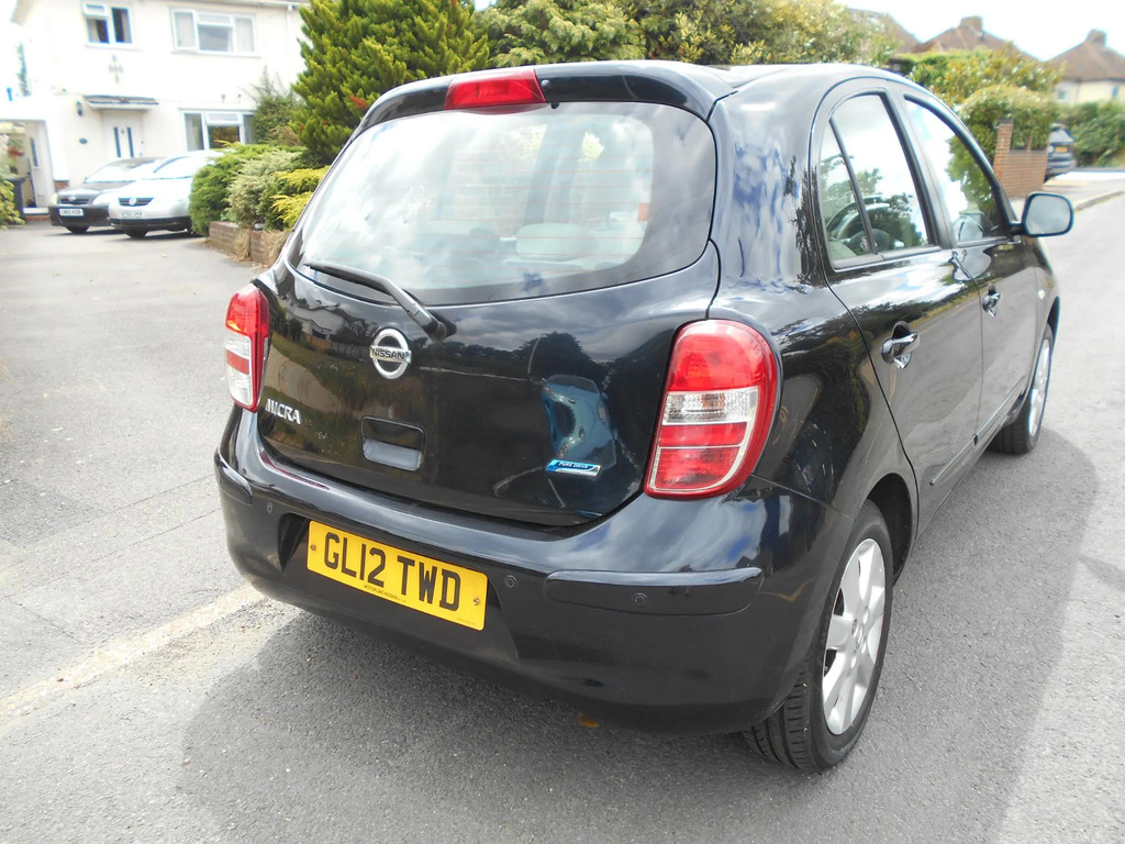 Nissan Micra 1.2 12V Kuro Hatchback Euro 5 8 Black #3