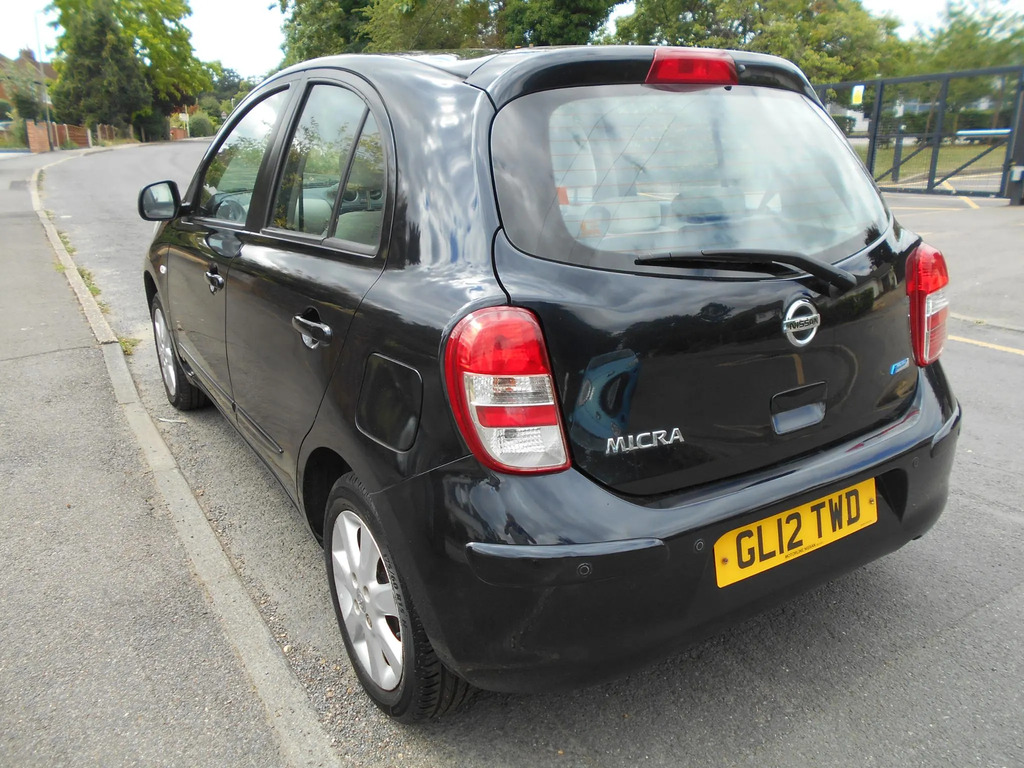 Nissan Micra 1.2 12V Kuro Hatchback Euro 5 8 Black #4