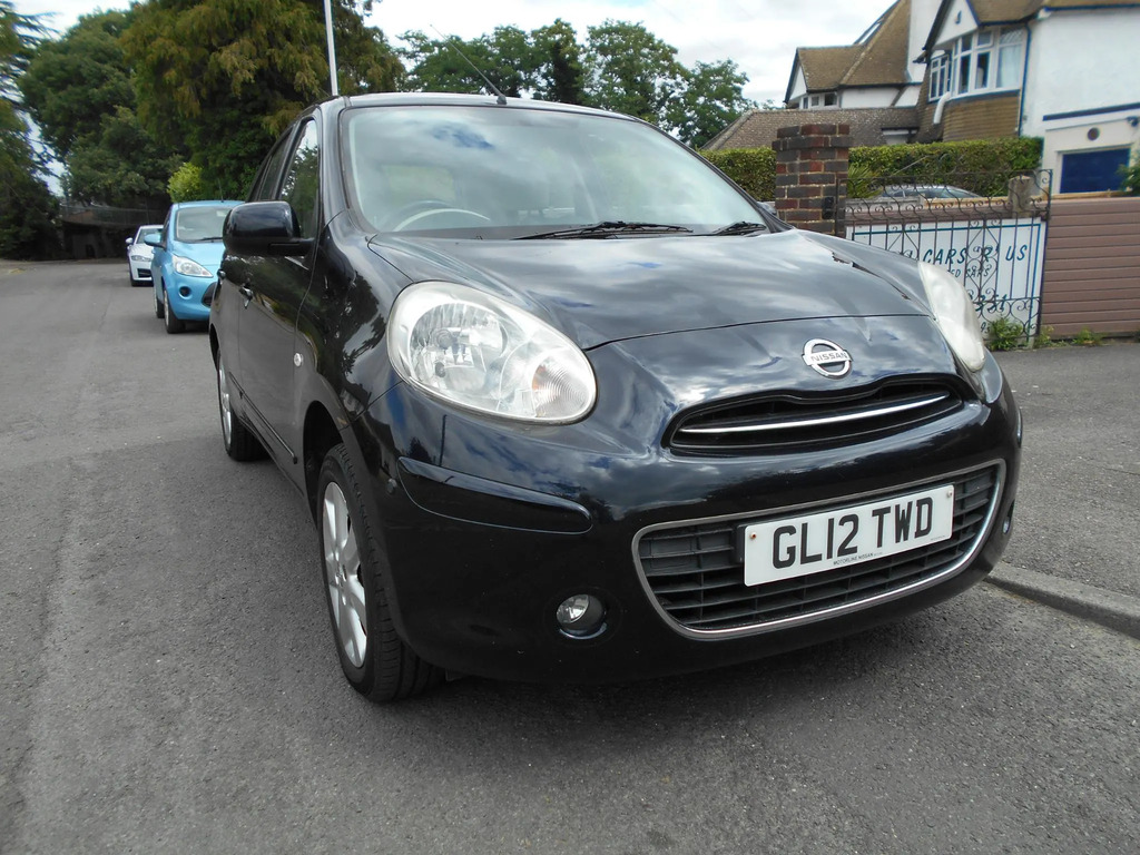 Nissan Micra 1.2 12V Kuro Hatchback Euro 5 8 Black
