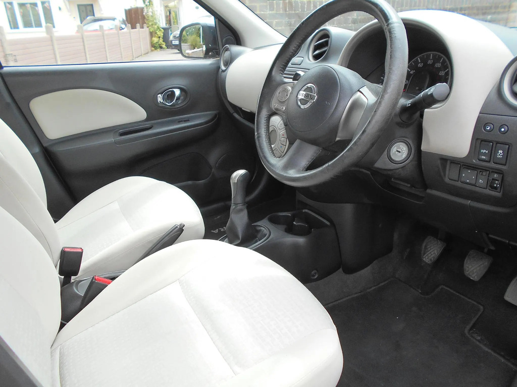 Nissan Micra 1.2 Dig-s Shiro Cvt Euro 5 Ss White #8