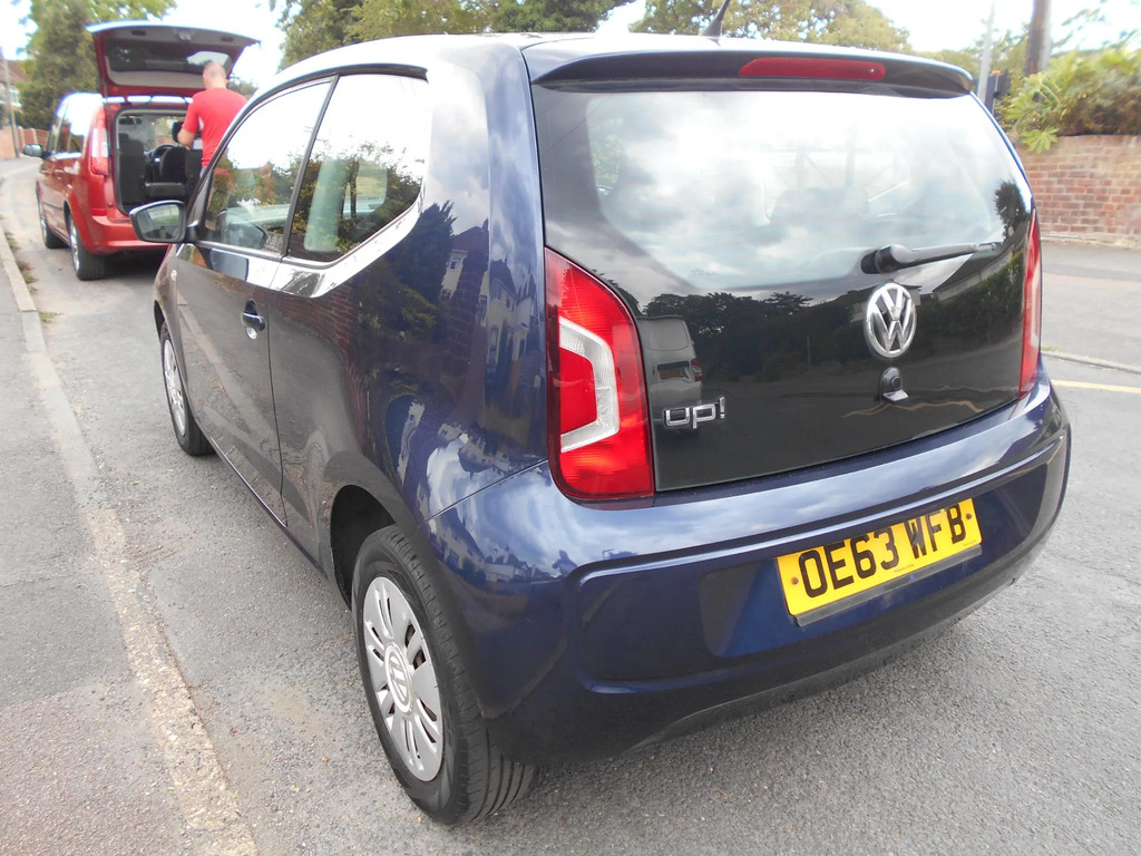 Volkswagen Up 1.0 Move Up Hatchback Euro 5 6 Blue #4