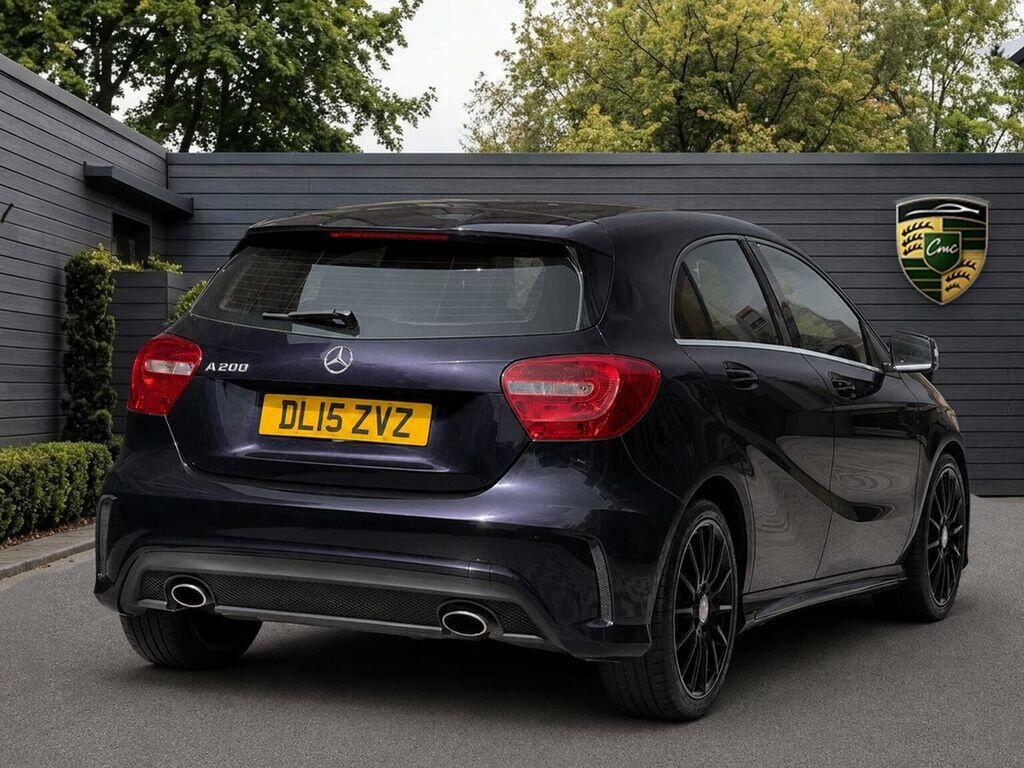Mercedes-Benz A Class Hatchback 1.6 A200 Amg Sport Euro 6 Ss 201 DL15ZVZ Purple #4