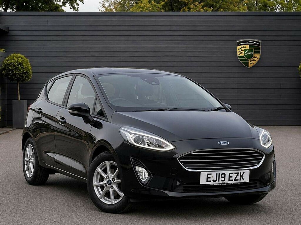 Ford Fiesta Hatchback 1.0T Ecoboost Zetec Euro 6 Ss 20 EJ19EZK Black