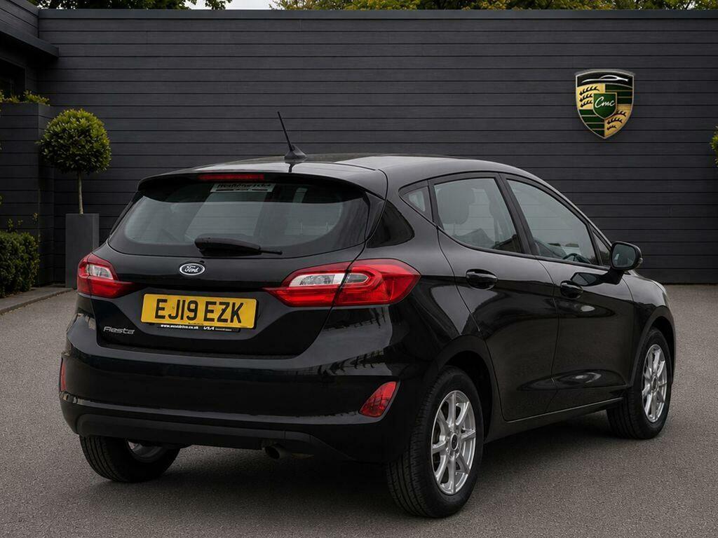 Ford Fiesta Hatchback 1.0T Ecoboost Zetec Euro 6 Ss 20 EJ19EZK Black #4