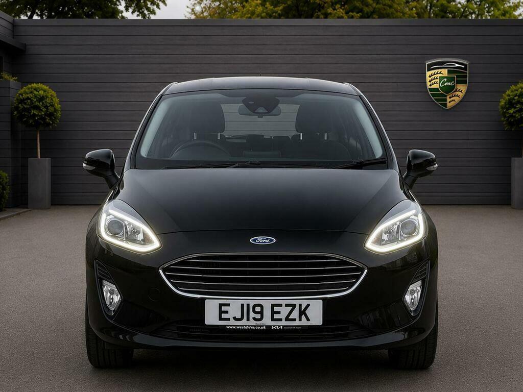 Ford Fiesta Hatchback 1.0T Ecoboost Zetec Euro 6 Ss 20 EJ19EZK Black #2