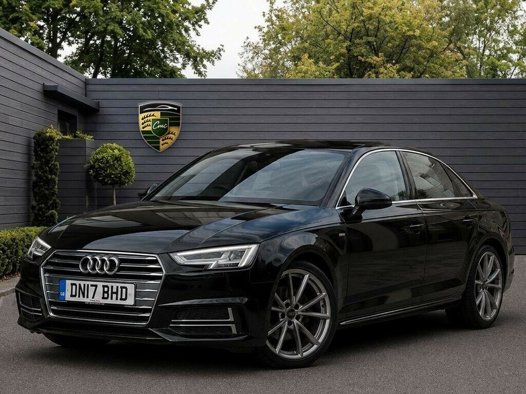 Audi A4 Saloon 2.0 Tfsi S Line Euro 6 Ss 201717 Black #3