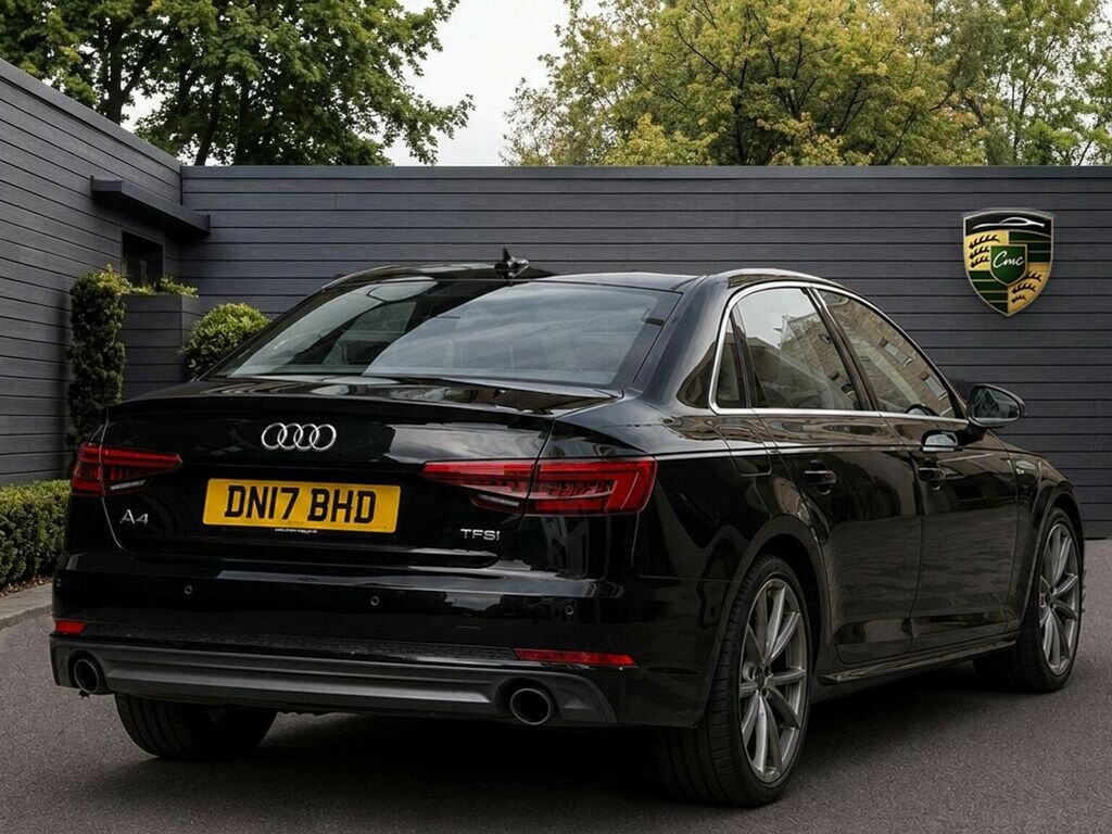 Audi A4 Saloon 2.0 Tfsi S Line Euro 6 Ss 201717 Black #4