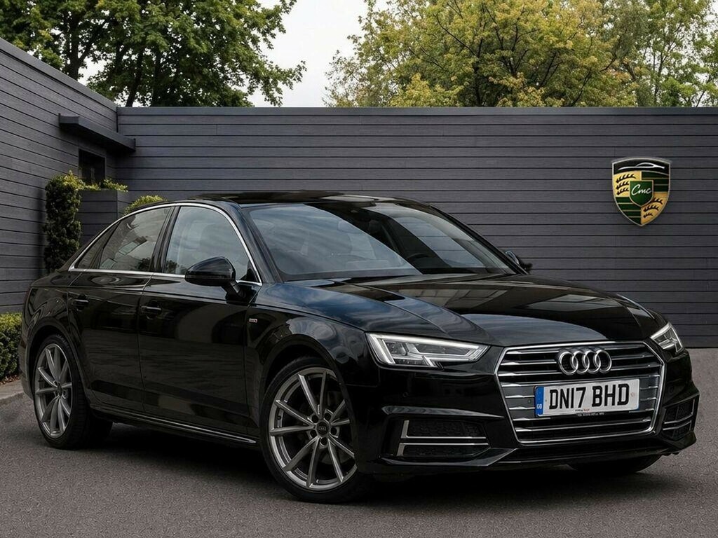 Audi A4 Saloon 2.0 Tfsi S Line Euro 6 Ss 201717 Black