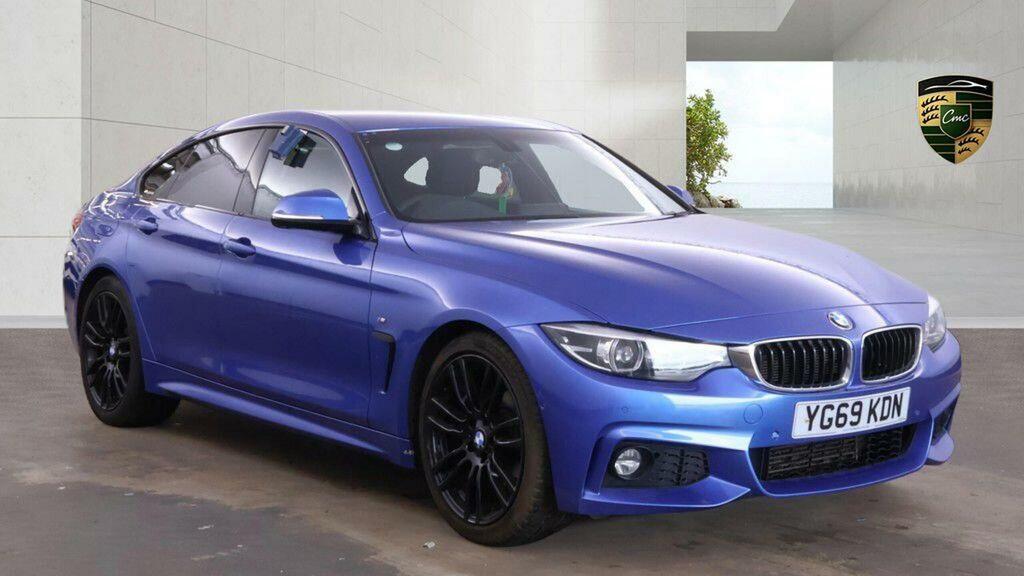 BMW 4 Series Gran Coupe 2.0 420D M Sport Euro 6 Ss Blue