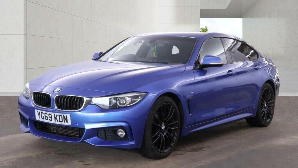 BMW 4 Series Gran Coupe 2.0 420D M Sport Euro 6 Ss Blue #3