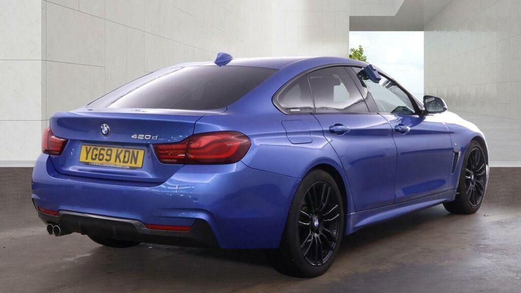 BMW 4 Series Gran Coupe 2.0 420D M Sport Euro 6 Ss Blue #6