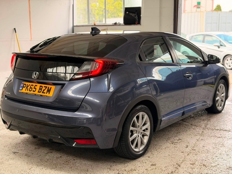 Honda Civic I-vtec S Blue #4