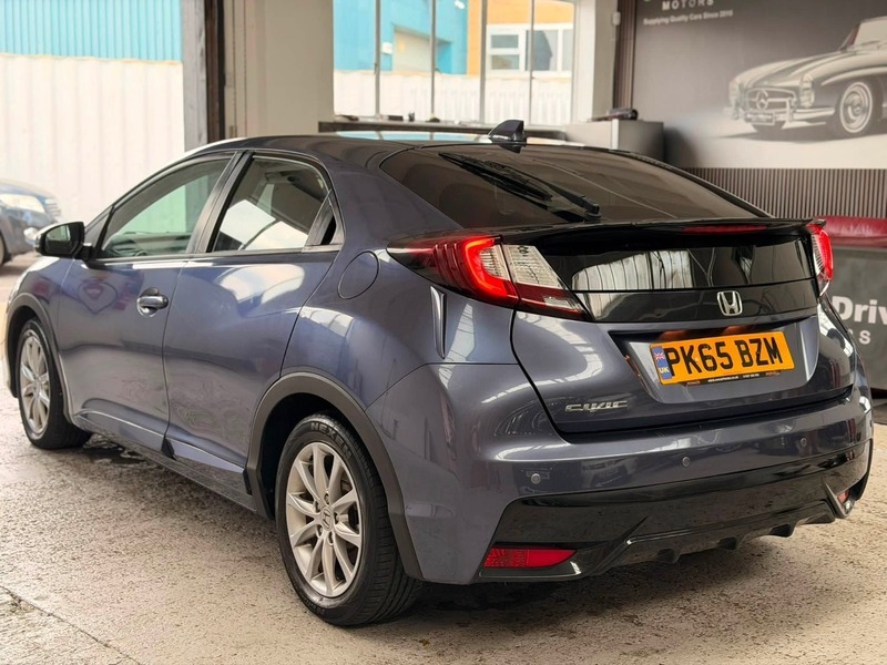 Honda Civic I-vtec S Blue #5