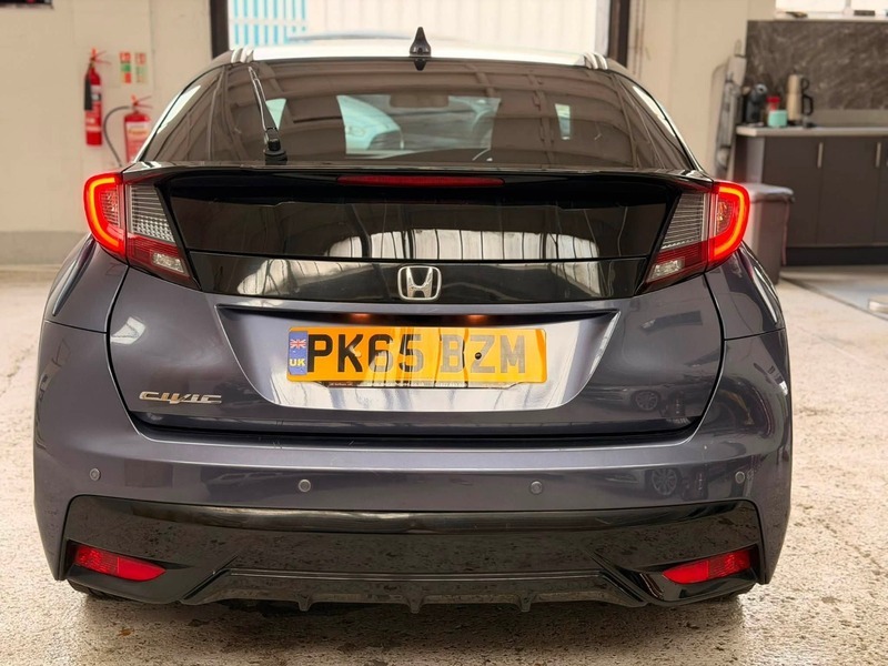 Honda Civic I-vtec S Blue #6
