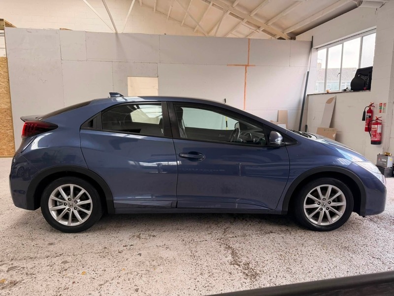 Honda Civic I-vtec S Blue #3